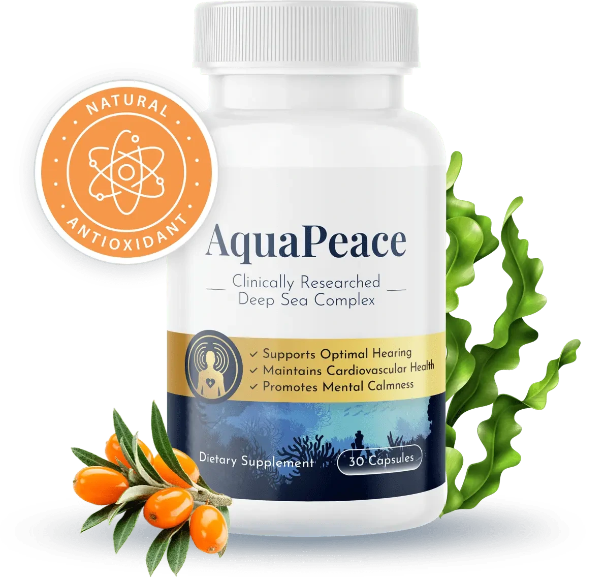 AquaPeace 3-Bottle Bundle — 90-Day Supply