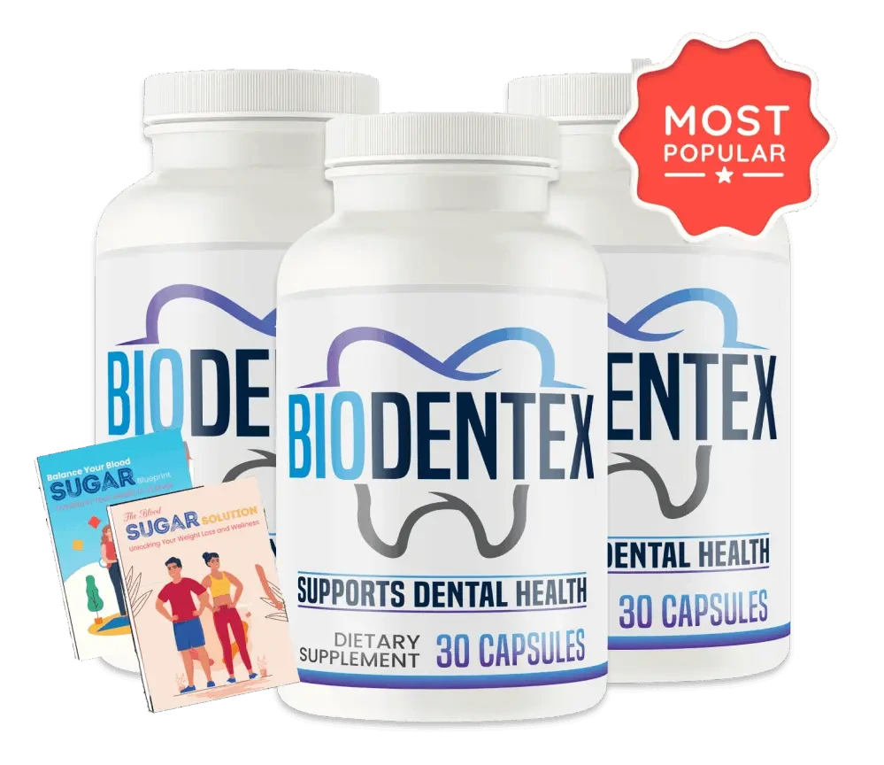 Biodentex 3-Bottle Bundle — 90-Day Supply